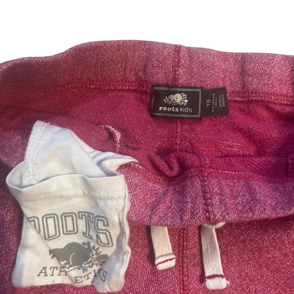 Roots Pink Pepper Classic Sweatpants, size 10 - Picture 5 of 5